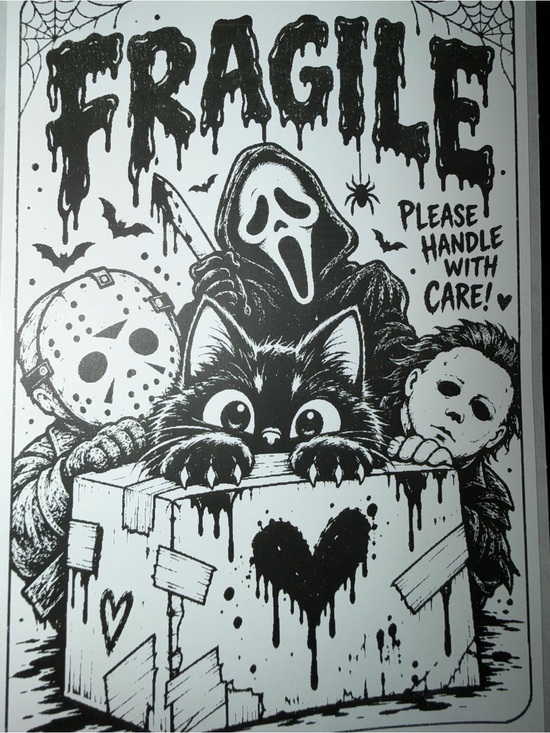 Snooootybrat Other - Fragile Cat Horror 50ct 4x6